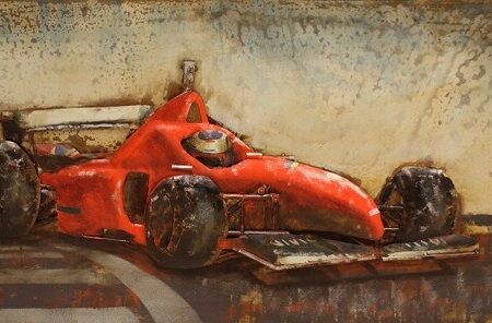 Wanddecoratie formule 1 wagen | Gave Specials