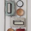 Wanddecoratie frame abstract met spiegeltje | Gave Specials