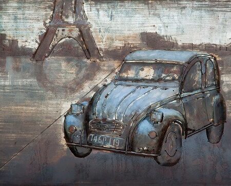 Wanddecoratie metaal 2CV | Gave Specials
