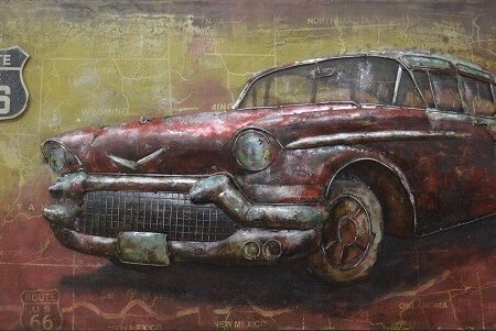 Wanddecoratie oldtimer Chevrolet | Gave Specials