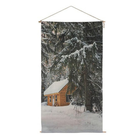 Wanddoek landschap Led M |