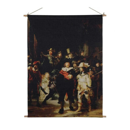Wanddoek nachtwacht Cosy L veelkleurig |