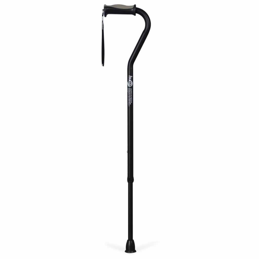 Wandelstok met Offset handvat | Kies uw kleur : Zwart | Hugo | Hugo