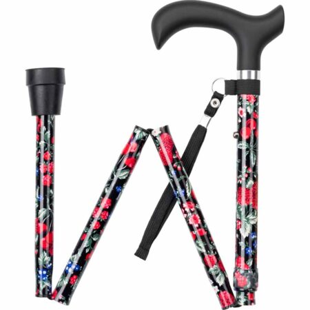 Wandelstok opvouwbaar - Fruit print | ThuiszorgwinkelXL