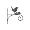 Wandhaak vogel zwart 27