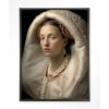 Wandkleed Queen of Pearls 110x145 cm | Urban Cotton