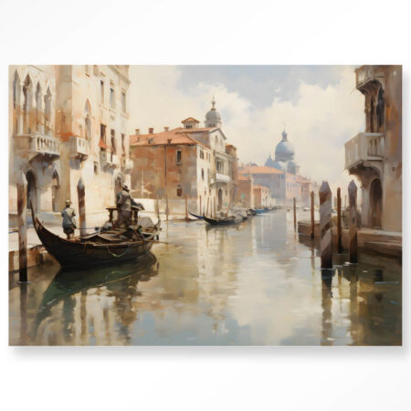 Wandkleed Venice Met Frame 80x110 | Urban Cotton