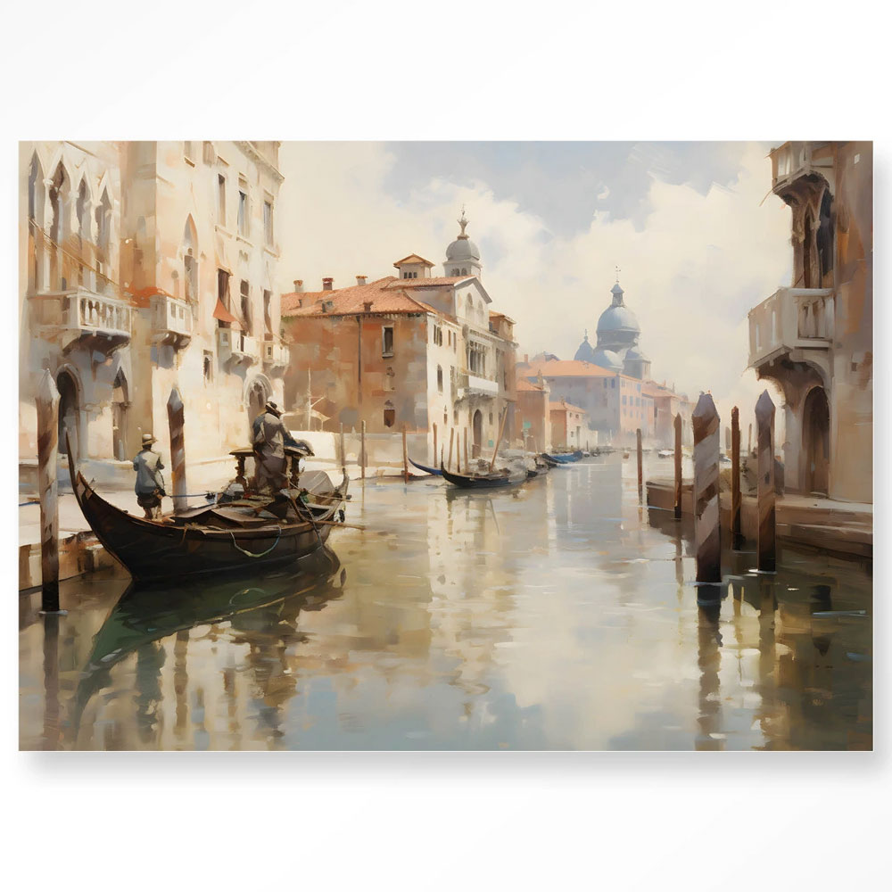 Wandkleed Venice Met Frame 80x110 | Urban Cotton