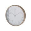 Wandklok 30cm Hout Look Rand |