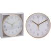 Wandklok Aluminium 15x4Cm |