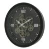 Wandklok Big Time met tandwielen | Boltze
