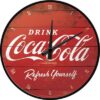 Wandklok Coca-Cola logo | Nostalgic Art