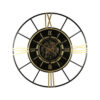 Wandklok Hezron zwart |