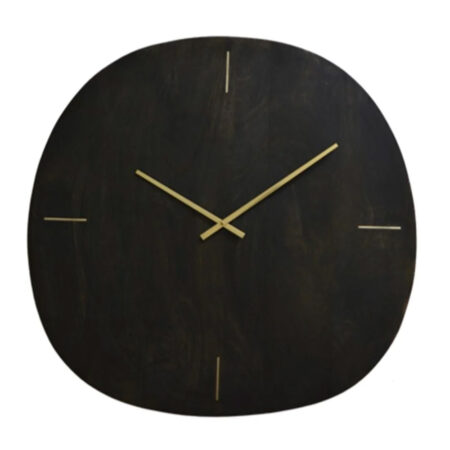 Wandklok appleshape Smoked Mango M |