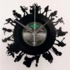 Wandklok vinyl LP Bandleden | Yesterdays Vinyl