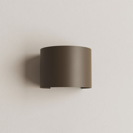 Wandlamp Bari Rond Platinum Incl. lamp | ZTAHL