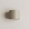 Wandlamp Bari Rond Quartz Incl. lamp | ZTAHL