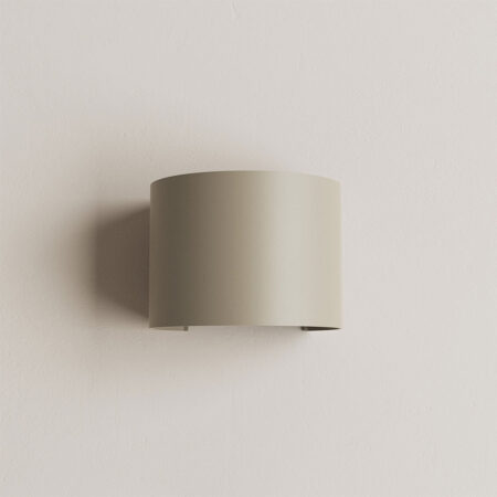 Wandlamp Bari Rond Quartz Incl. lamp | ZTAHL