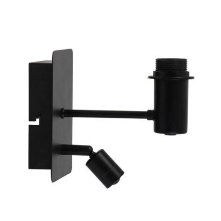 Wandlamp Montana mat zwart |