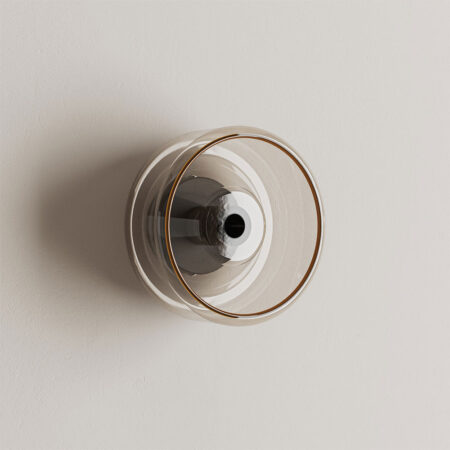 Wandlamp Palau groot Incl. Lichtbron Platinum | ZTAHL