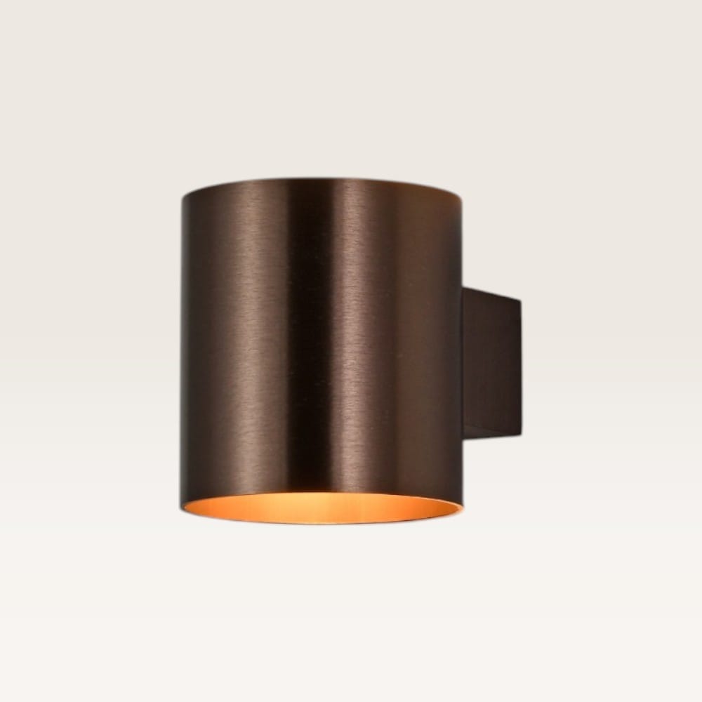 Wandlamp Pyxis bronzo - G9-fitting - Cilindervormig - Minimalistisch design - IP20 voor binnen | LUSENZ