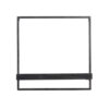 Wandplank Maddison hout mat zwart S |