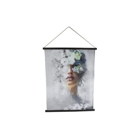 Wandversiering vrouw doek 115x148 | CosyDecor
