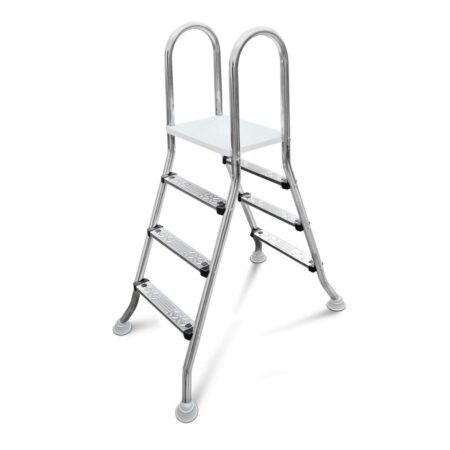W'eau A-frame RVS zwembadtrap 2 x 3 treden - AISI 304 | W'eau
