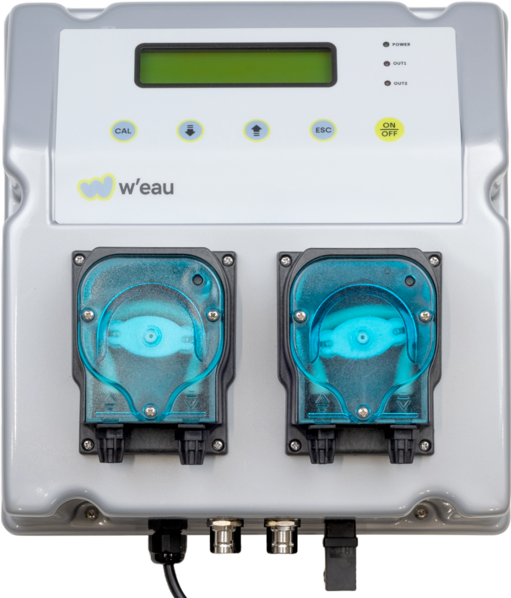 W'eau Compact Pool automatisch ph- en redox regeling | W'eau