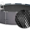 W'eau Premium solar cover rond - 600 cm (zeilmaat 594) - Zwart | W'eau