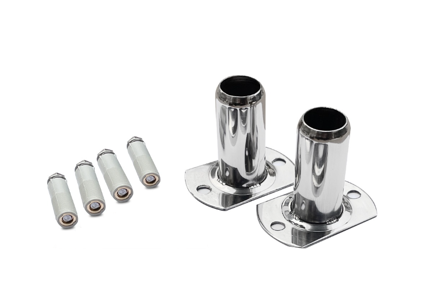 W'eau RVS Verankeringsset zwembadtrap - AISI 304 | W'eau