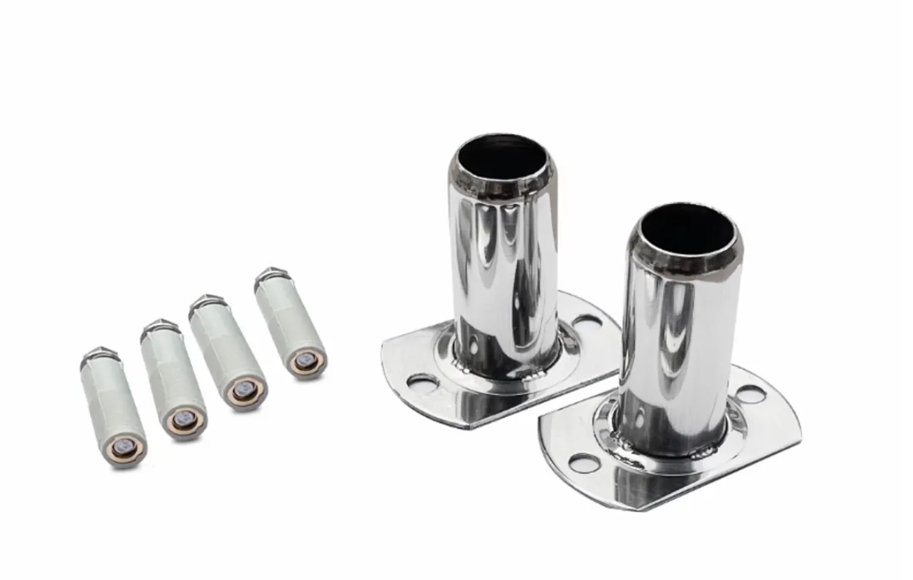 W'eau RVS Verankeringsset zwembadtrap - AISI 316 | W'eau