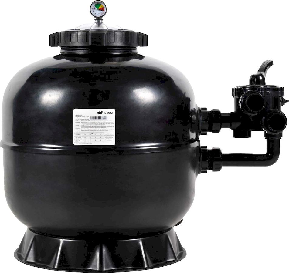W'eau SPO-650 polyester side mount zandfilter 16m³ | W'eau