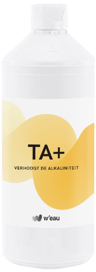 W'eau TA+ Alkaliteit - 1 liter | W'eau