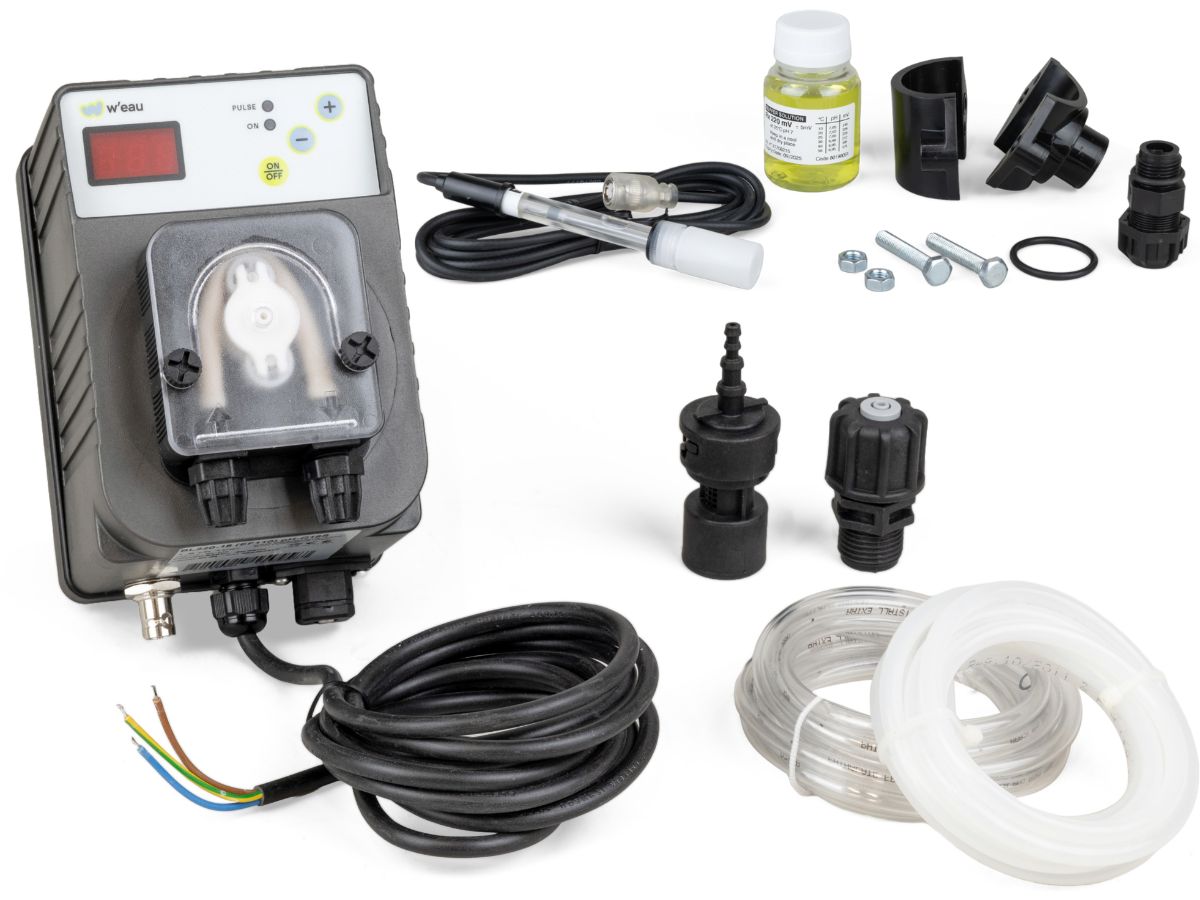 W'eau automatische pH meter en doseerpomp | W'eau