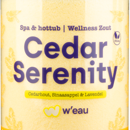 W'eau badzout - Cedar Serenity - 1250 gram | W'eau