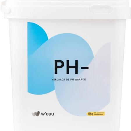 W'eau pH minus poeder - 5 kg | W'eau