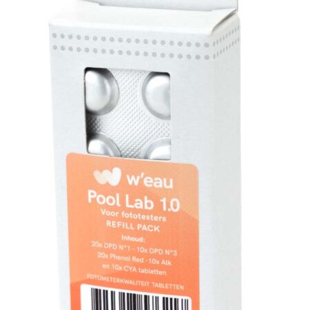 W'eau refill pack voor PoolLab - 60 stuks | W'eau