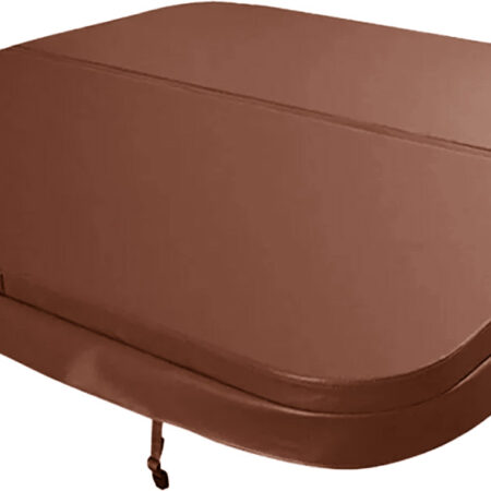 W'eau spacover 200 x 200 cm - Bruin - Radius 18 cm | W'eau