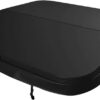 W'eau spacover 230 x 230 cm - Zwart - Radius 18 cm | W'eau