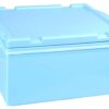 Warmhoudbox voor Rijst - Lichtblauw Kunststof - 47.5 x 36.5 x 25.5cm | Tokyo Design Studio