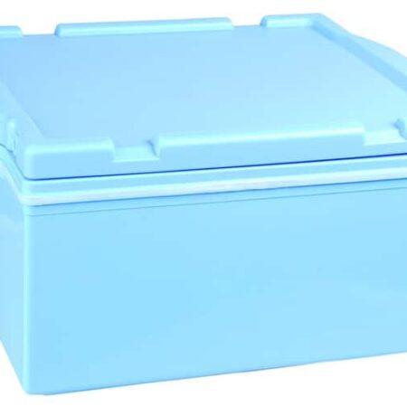Warmhoudbox voor Rijst - Lichtblauw Kunststof - 47.5 x 36.5 x 25.5cm | Tokyo Design Studio