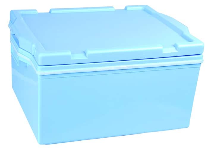 Warmhoudbox voor Rijst - Lichtblauw Kunststof - 47.5 x 36.5 x 25.5cm | Tokyo Design Studio
