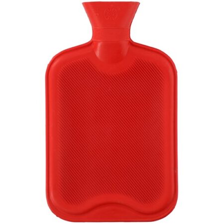 Warmwaterkruik 2 liter grijs of rood | Merkloos
