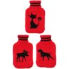 Warmwaterkruik met gebreiden hoes 2L | LifeTime