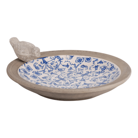 Wasbak met vogel bl. / Esschert Design | Esschert Design