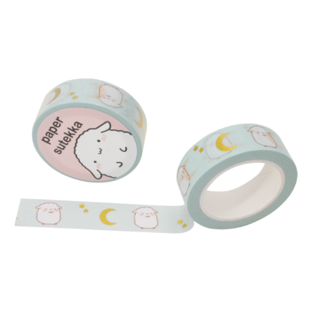 Washi Tape - Blue Moon - Gold Foil | Paper Sutekka