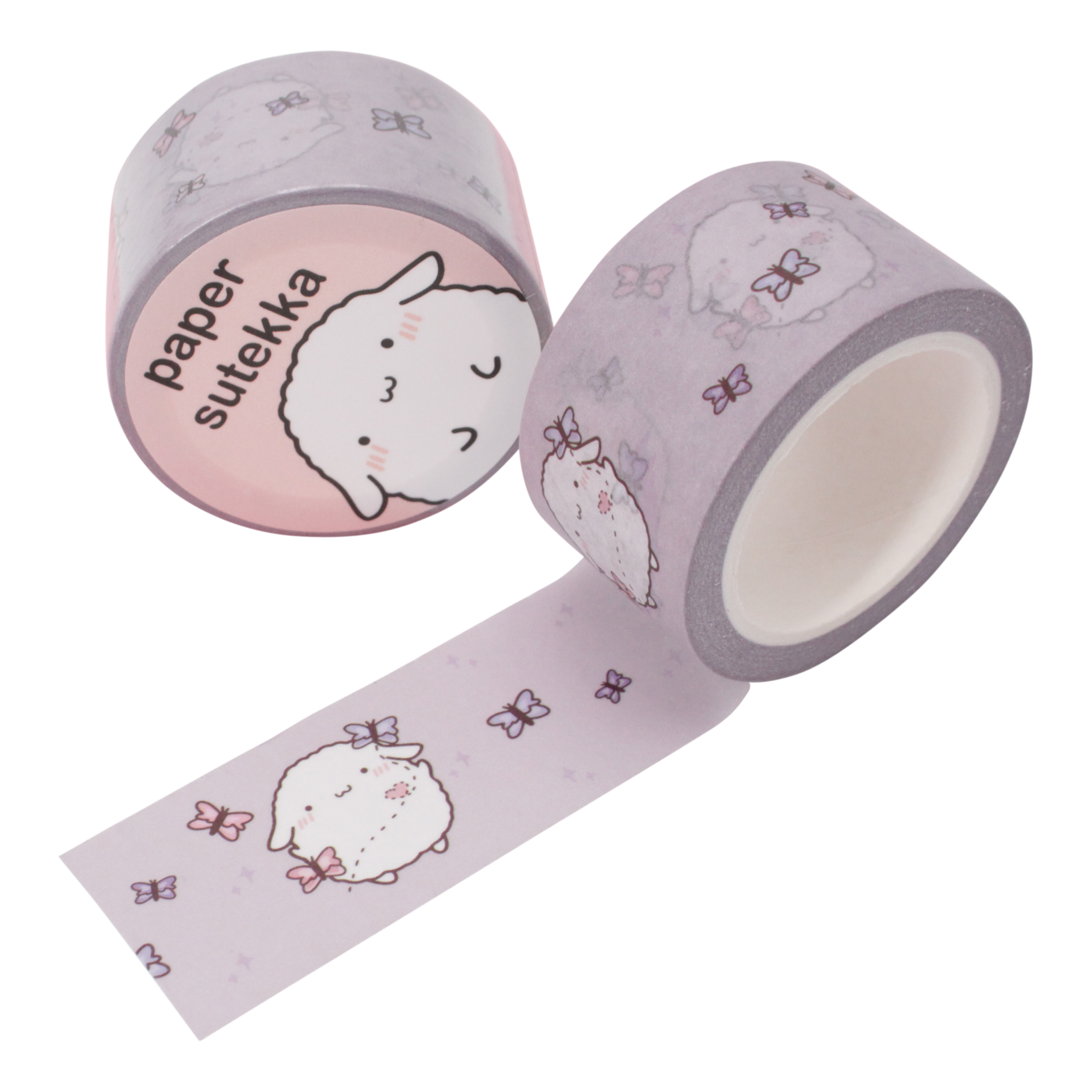 Washi Tape - Butterfly Mochi 25 mm | Paper Sutekka