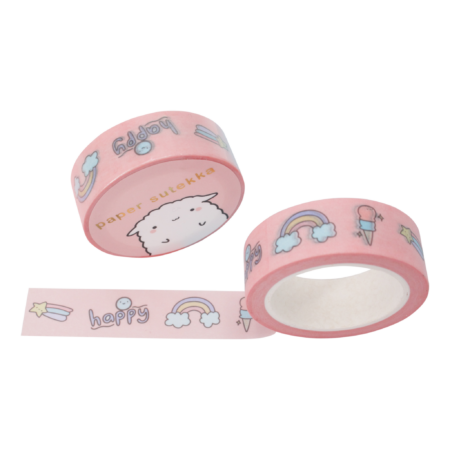 Washi Tape Doodles Happy - Paper Sutekka | Paper Sutekka