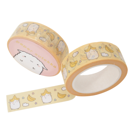 Washi Tape - Mika Banana Stars | Paper Sutekka
